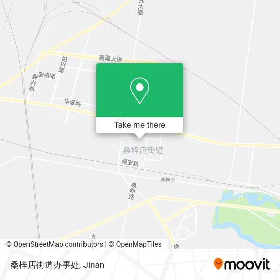 桑梓店街道办事处 map