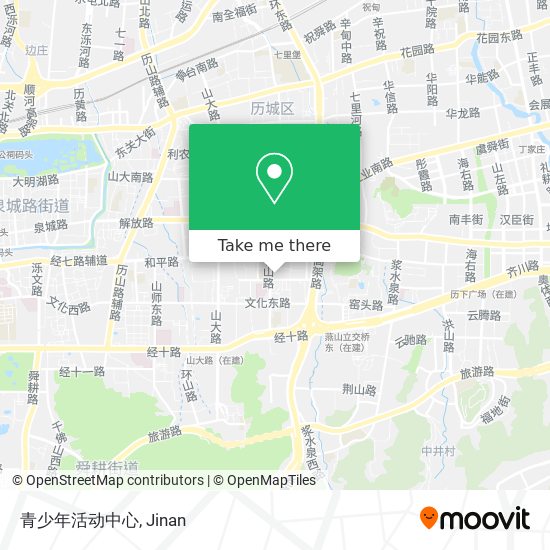 青少年活动中心 map