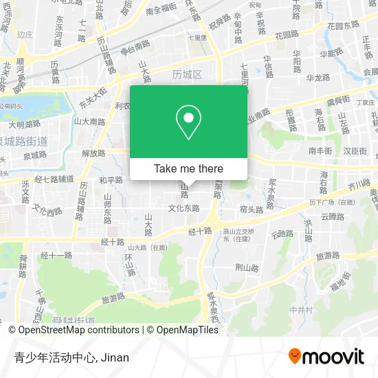 青少年活动中心 map