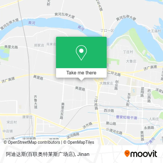 阿迪达斯(百联奥特莱斯广场店) map