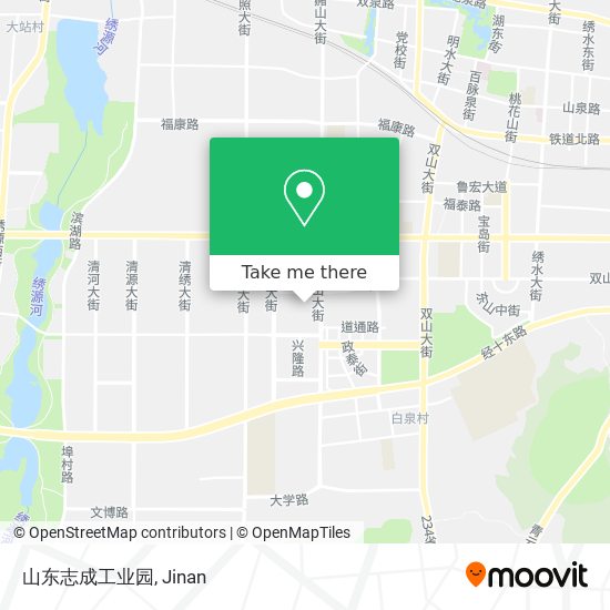 山东志成工业园 map