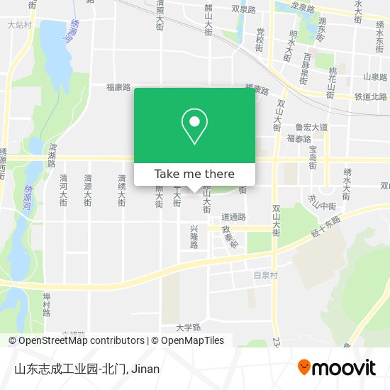 山东志成工业园-北门 map