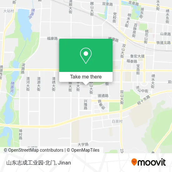 山东志成工业园-北门 map