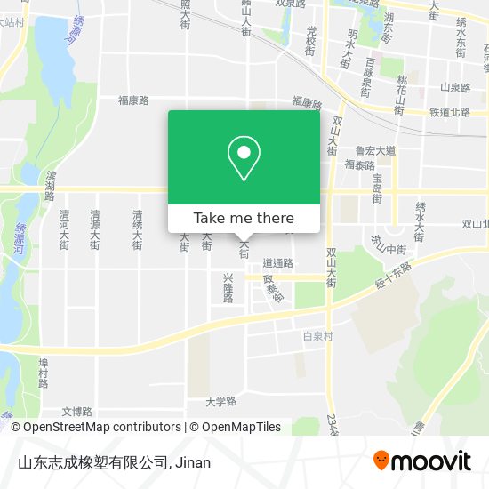 山东志成橡塑有限公司 map