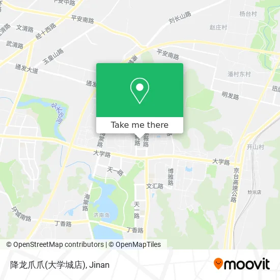 降龙爪爪(大学城店) map