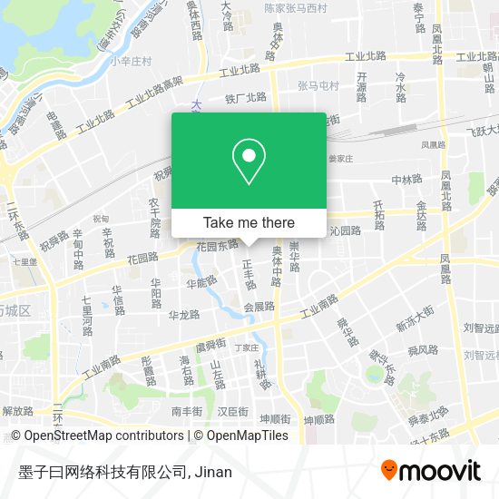 墨子曰网络科技有限公司 map