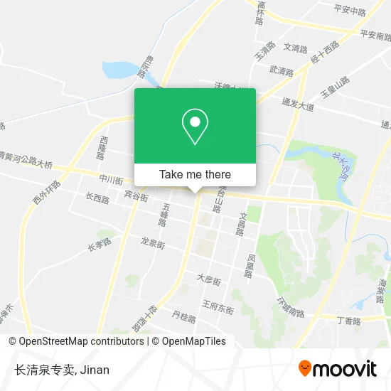 长清泉专卖 map