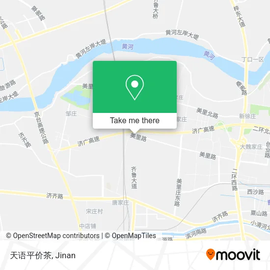 天语平价茶 map
