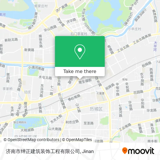 济南市绅正建筑装饰工程有限公司 map