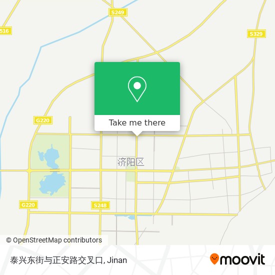 泰兴东街与正安路交叉口 map