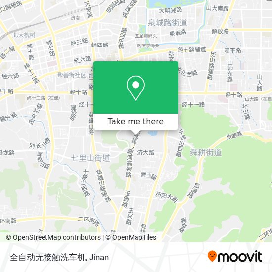 全自动无接触洗车机 map