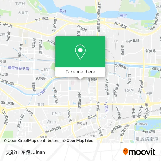 无影山东路 map