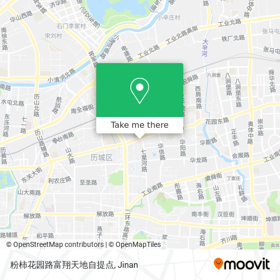 粉柿花园路富翔天地自提点 map