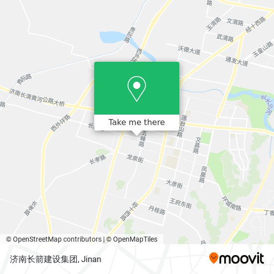 济南长箭建设集团 map