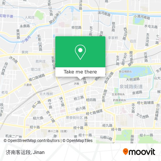 济南客运段 map