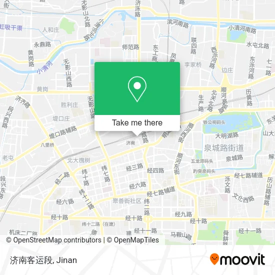 济南客运段 map