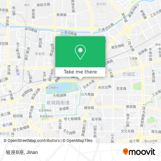 银座B座 map