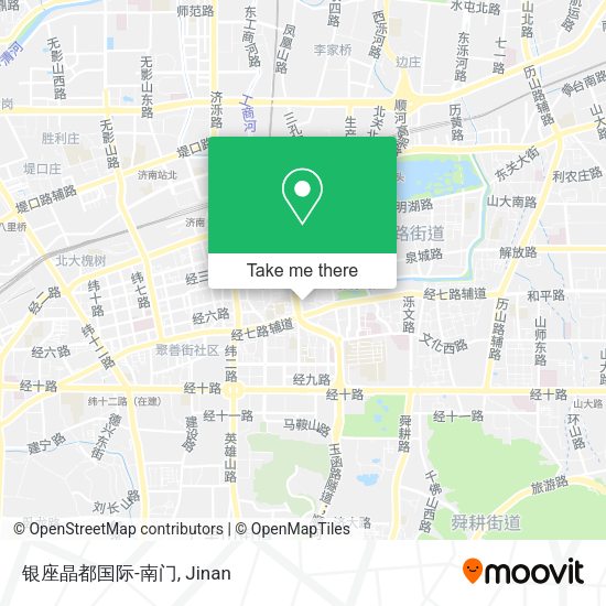 银座晶都国际-南门 map
