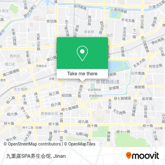 九重露SPA养生会馆 map