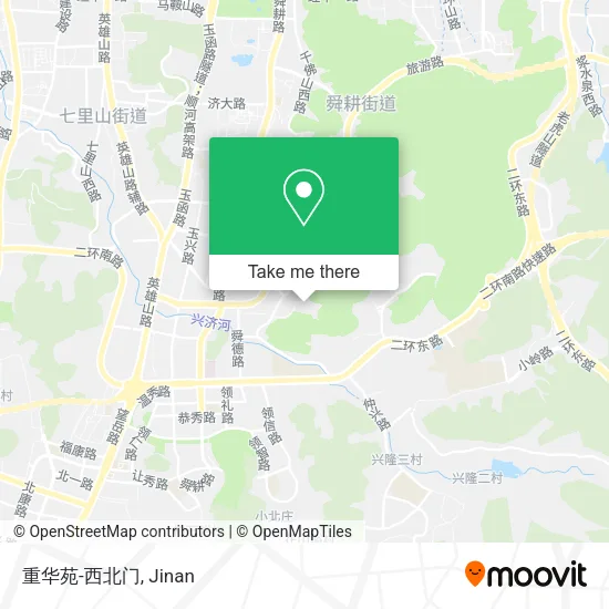 重华苑-西北门 map