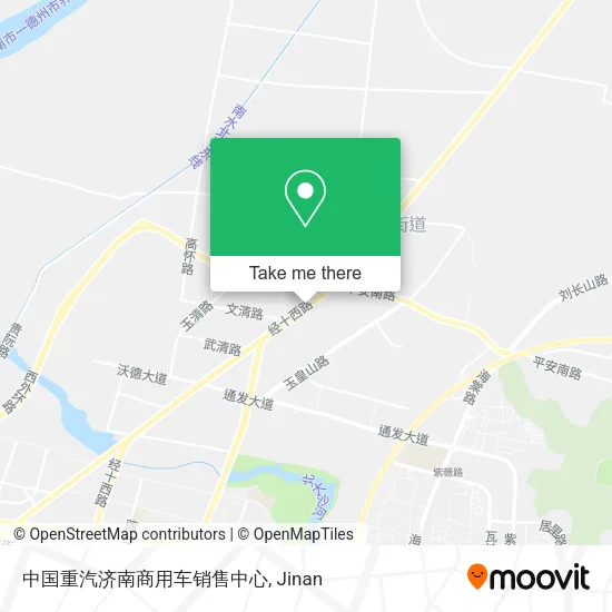 中国重汽济南商用车销售中心 map