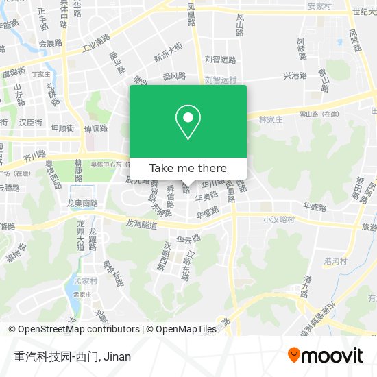 重汽科技园-西门 map