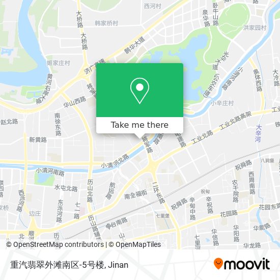 重汽翡翠外滩南区-5号楼 map