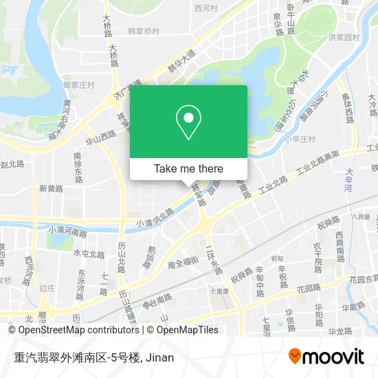 重汽翡翠外滩南区-5号楼 map