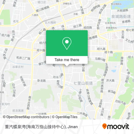 重汽蝶泉湾(海南万指山接待中心) map