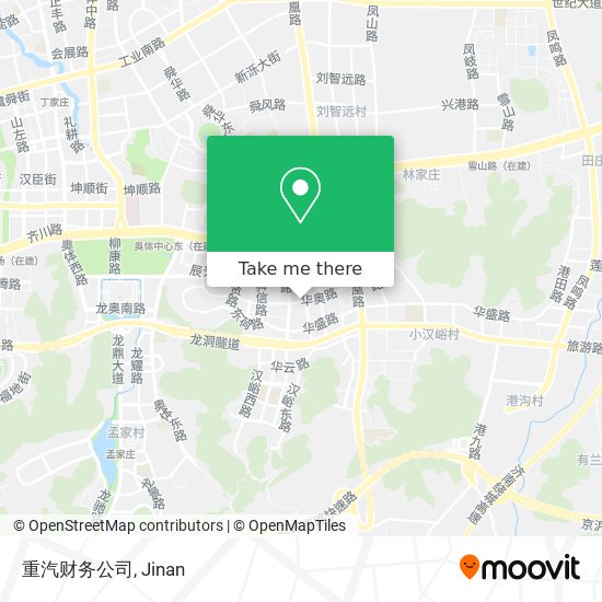 重汽财务公司 map