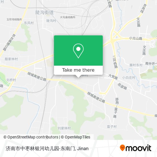 济南市中枣林银河幼儿园-东南门 map