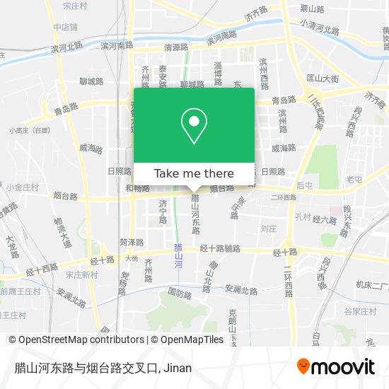 腊山河东路与烟台路交叉口 map