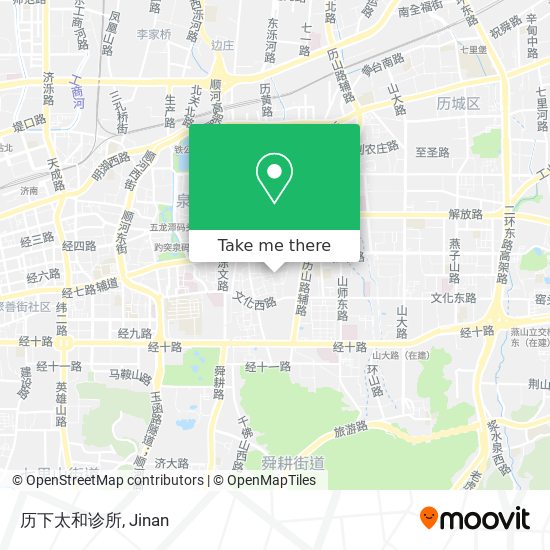 历下太和诊所 map
