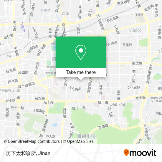 历下太和诊所 map