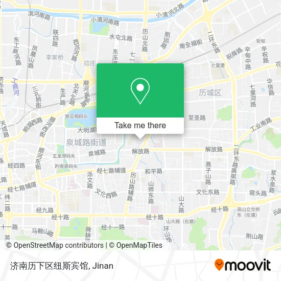 济南历下区纽斯宾馆 map