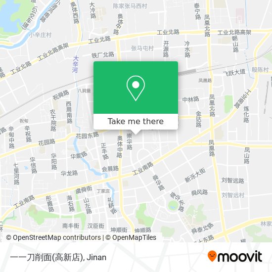 一一刀削面(高新店) map