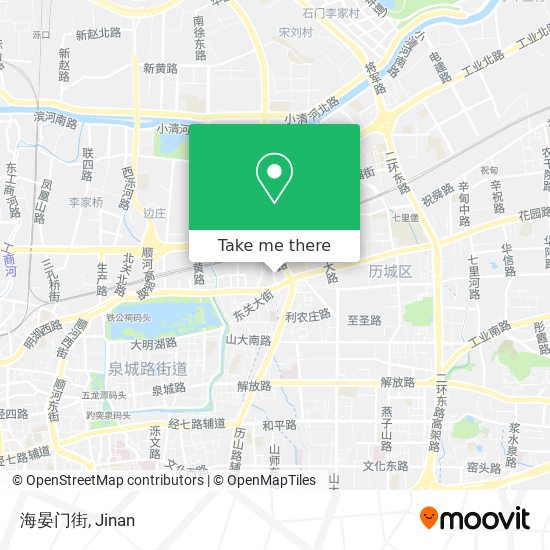 海晏门街 map