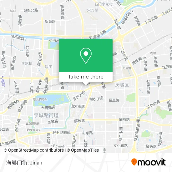 海晏门街 map