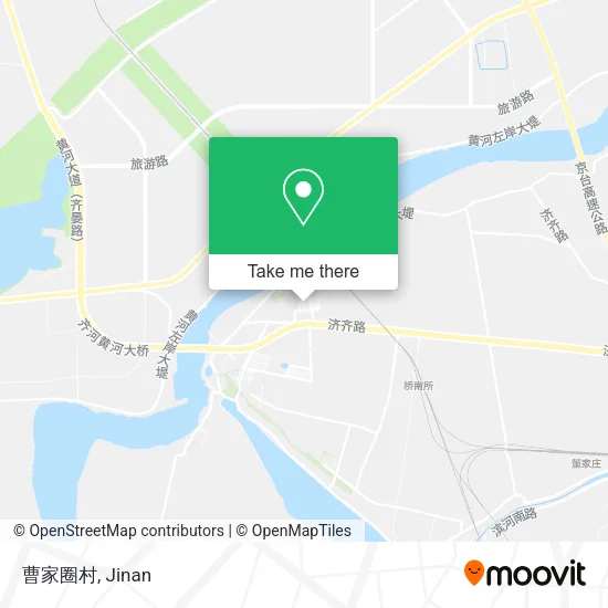 曹家圈村 map