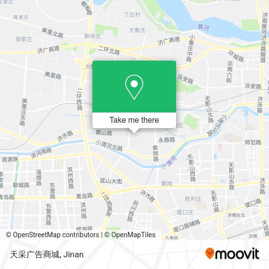 天采广告商城 map
