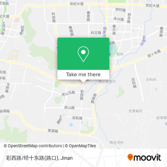 彩西路/经十东路(路口) map