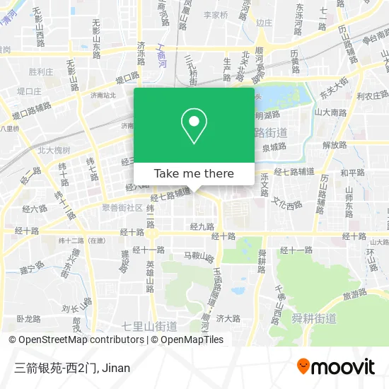 三箭银苑-西2门 map