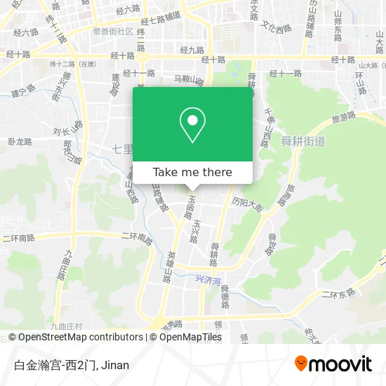 白金瀚宫-西2门 map