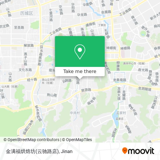 金满福烘焙坊(云驰路店) map