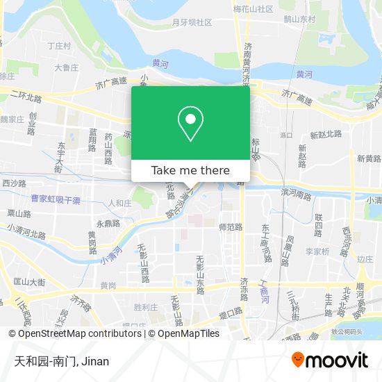 天和园-南门 map