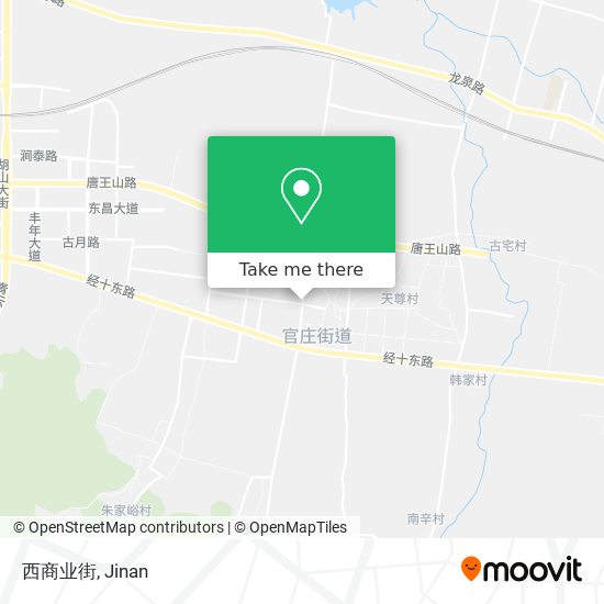 西商业街 map