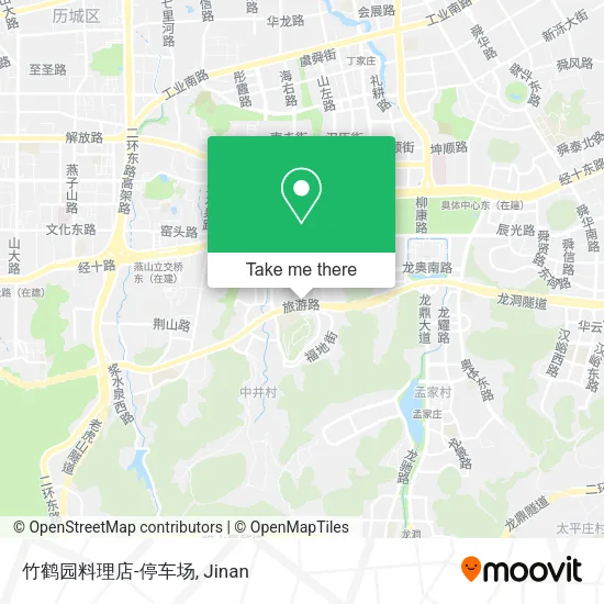 竹鹤园料理店-停车场 map