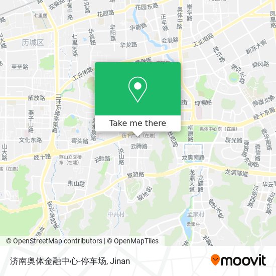 济南奥体金融中心-停车场 map