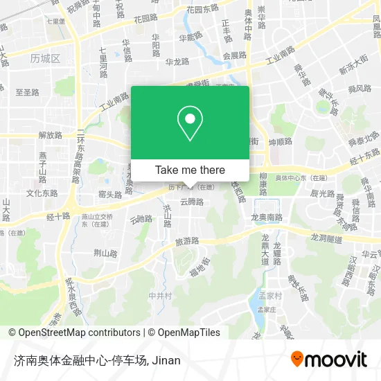 济南奥体金融中心-停车场 map