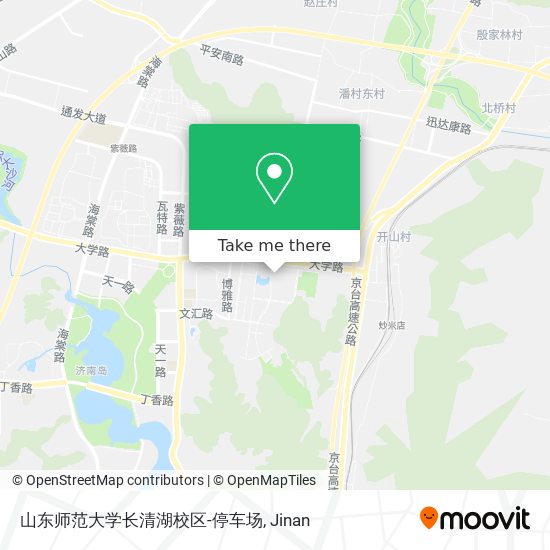 山东师范大学长清湖校区-停车场 map